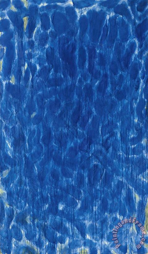 Sam Francis Saturated Blue (no. 1), 1953 Art Painting