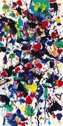 Sam Francis Untitled (plumed Serpent), 1982