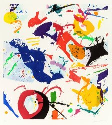 Sam Francis Untitled (sfe 082), 1992