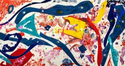 Sam Francis Untitled (sfm86 213), 1986