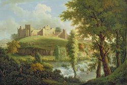 Samuel Scott Ludlow Castle with Dinham Weir