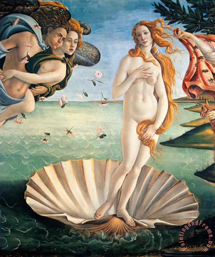 Birth Of Venus painting - Sandro Botticelli Birth Of Venus Art Print