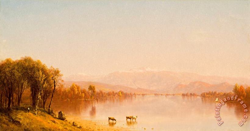 Indian Summer in The White Mountains painting - Sanford Robinson Gifford Indian Summer in The White Mountains Art Print