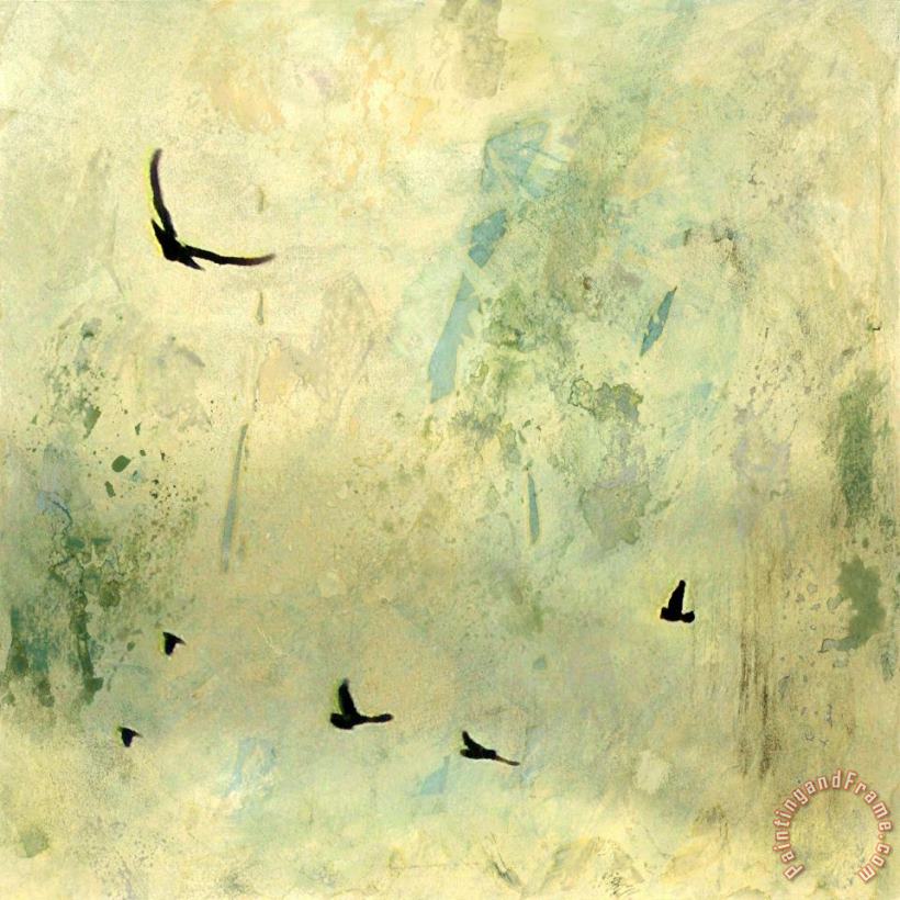 I'll Fly Away I painting - Sara Abbott I'll Fly Away I Art Print