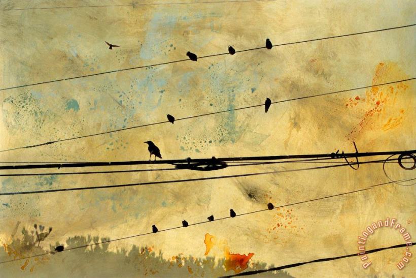 I'll Fly Away III painting - Sara Abbott I'll Fly Away III Art Print