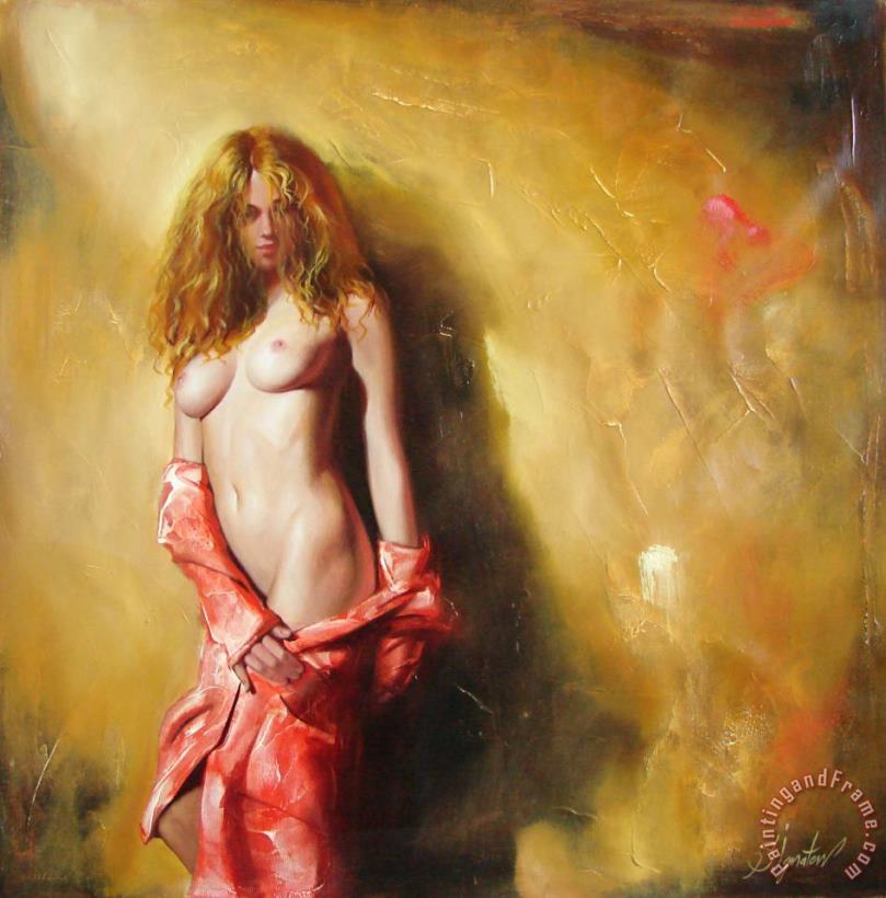 Sergey Ignatenko The sun in red Art Print