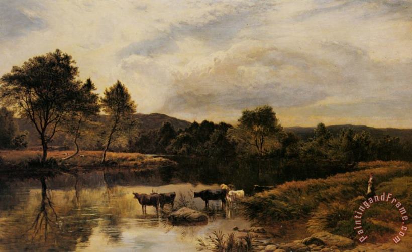 Sidney Richard Percy The Wye Art Painting