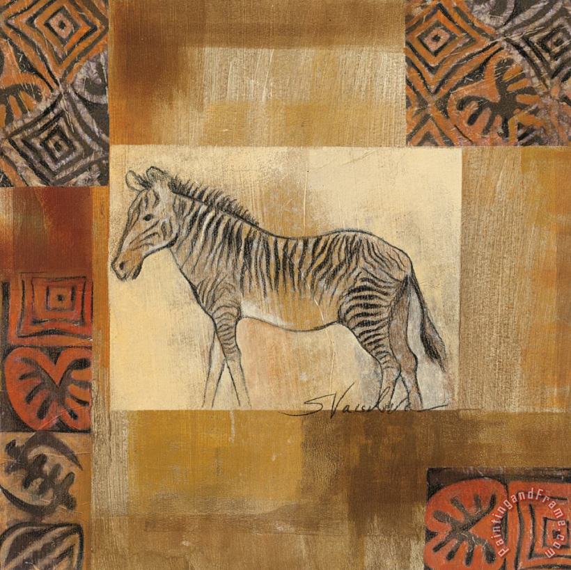 Silvia Vassileva African Animal II Art Painting