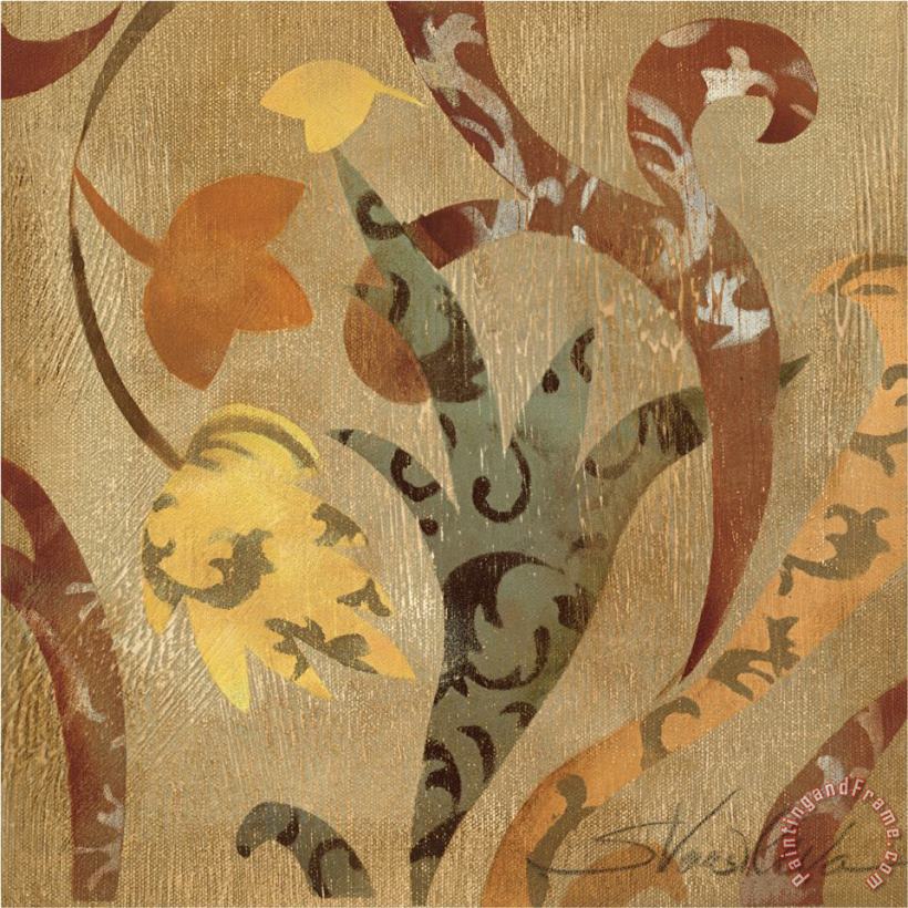 Silvia Vassileva Floral Fragment Iv Art Painting