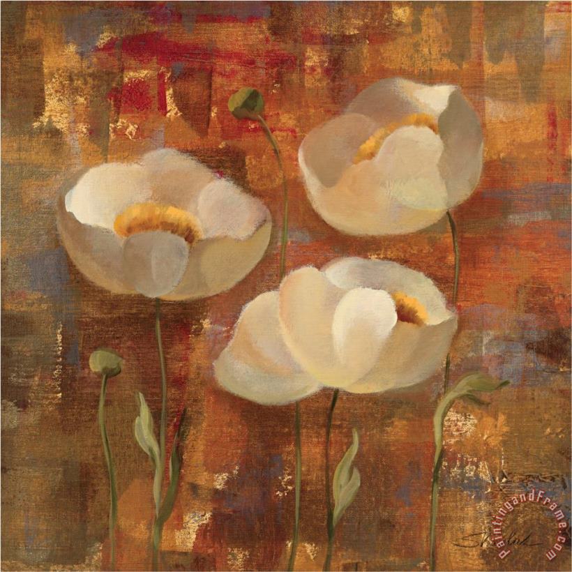 Silvia Vassileva Floral Trio II Art Print