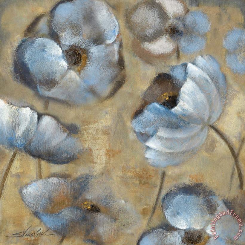 Silvia Vassileva Flowers in Dusk II Art Print