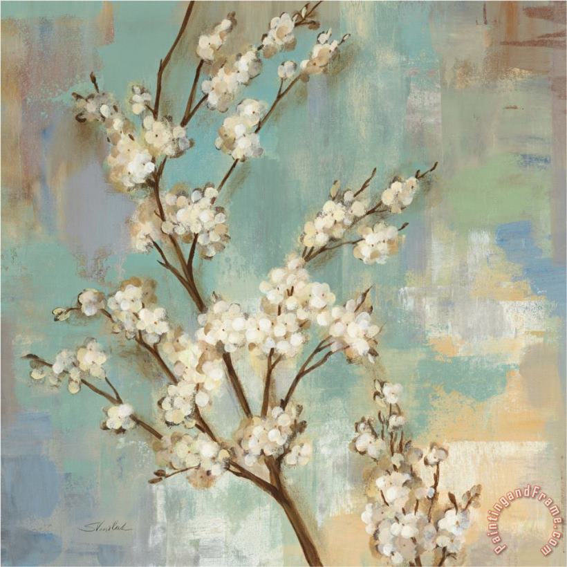 Silvia Vassileva Kyoto Blossoms II Art Painting