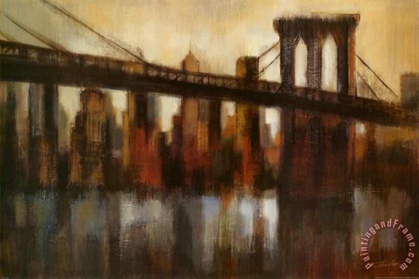 Silvia Vassileva New York Bridge Art Painting