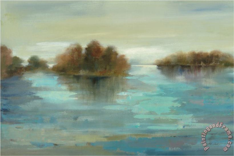 Silvia Vassileva Serenity on The River Art Painting
