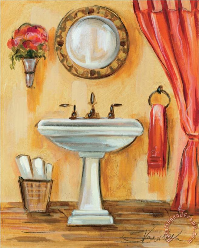 Silvia Vassileva Tuscan Bath Iv Art Painting