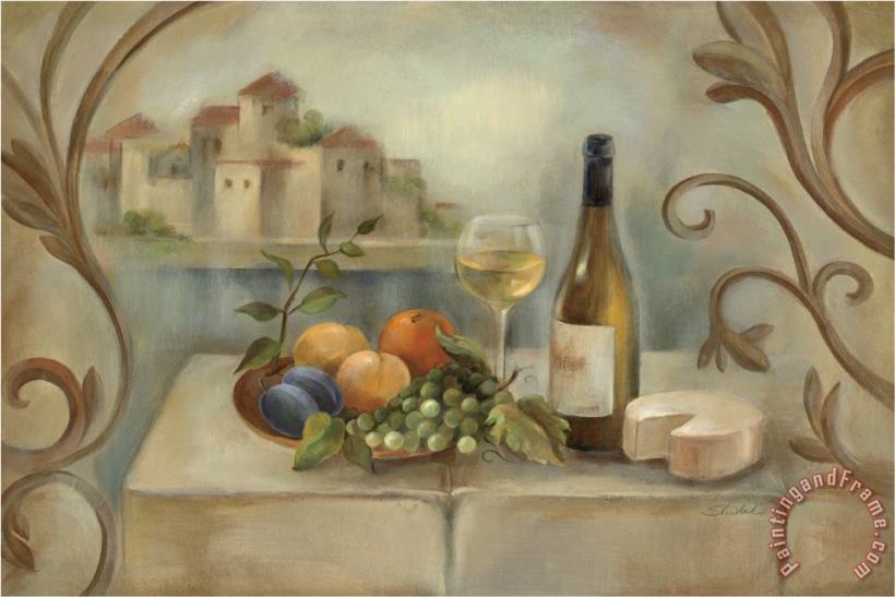 Silvia Vassileva Vino Blanco Art Painting