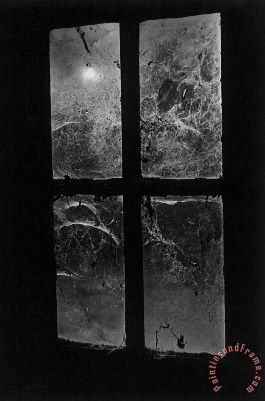 Window at Castle Frankenstein painting - Simon Marsden Window at Castle Frankenstein Art Print