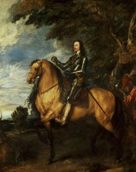 Sir Anthony van Dyck Equestrian Portrait of Charles I