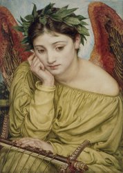 Sir Edward John Poynter Erato Muse Of Poetry 1870