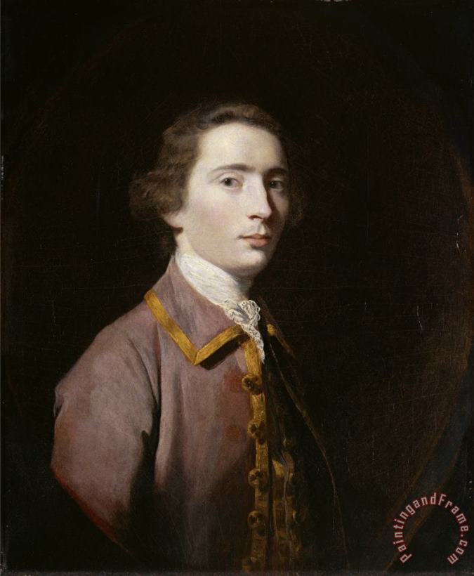 Charles Carroll of Carrollton painting - Sir Joshua Reynolds Charles Carroll of Carrollton Art Print
