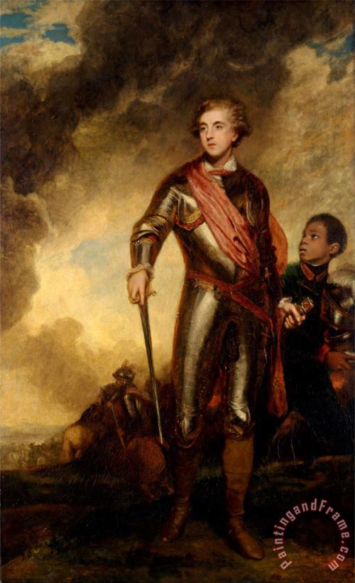 Charles Stanhope, 3rd Earl of Harrington painting - Sir Joshua Reynolds Charles Stanhope, 3rd Earl of Harrington Art Print
