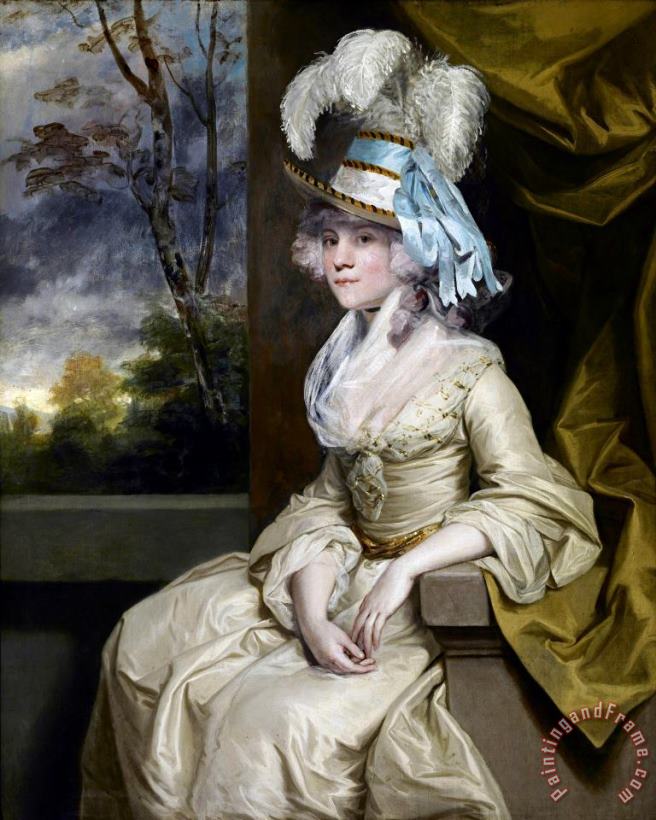 Elizabeth, Lady Taylor painting - Sir Joshua Reynolds Elizabeth, Lady Taylor Art Print