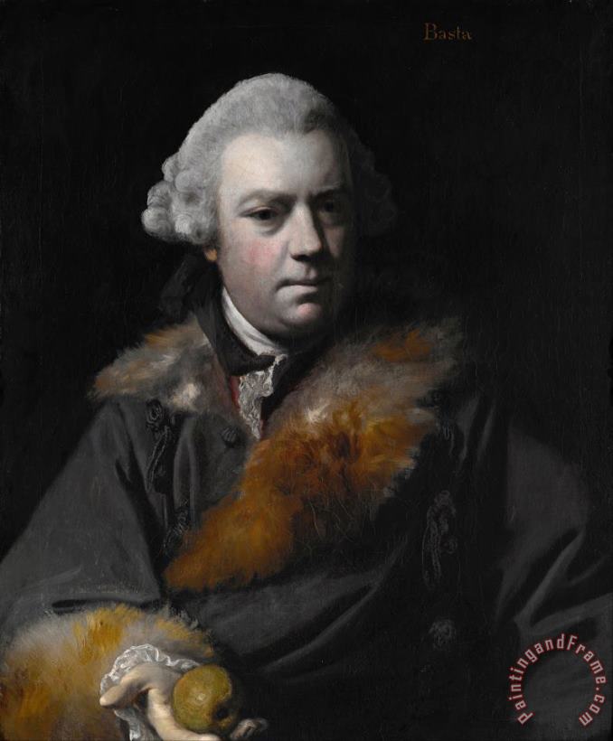 Sir Joshua Reynolds Portrait of Thomas Bowlby Art Print