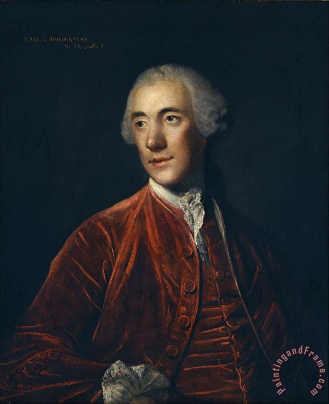 Sir Joshua Reynolds Robert D'arcy, 4th Earl of Holderness Art Painting