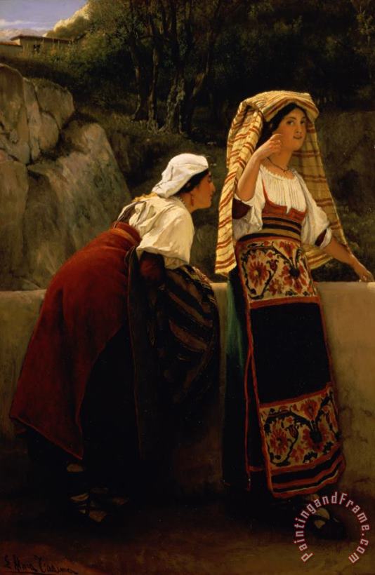 Sir Lawrence Alma-Tadema  Italian Women from Abruzzo Art Print