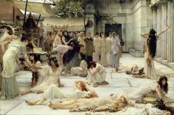 Sir Lawrence Alma-Tadema The Women of Amphissa
