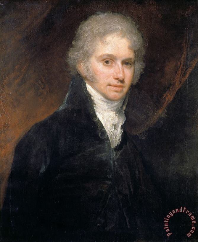 Charles Small Pybus, 1790 painting - Sir William Beechey Charles Small Pybus, 1790 Art Print