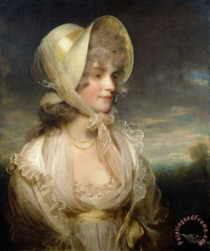 Elizabeth Sophia Baillie, 1795 painting - Sir William Beechey Elizabeth Sophia Baillie, 1795 Art Print