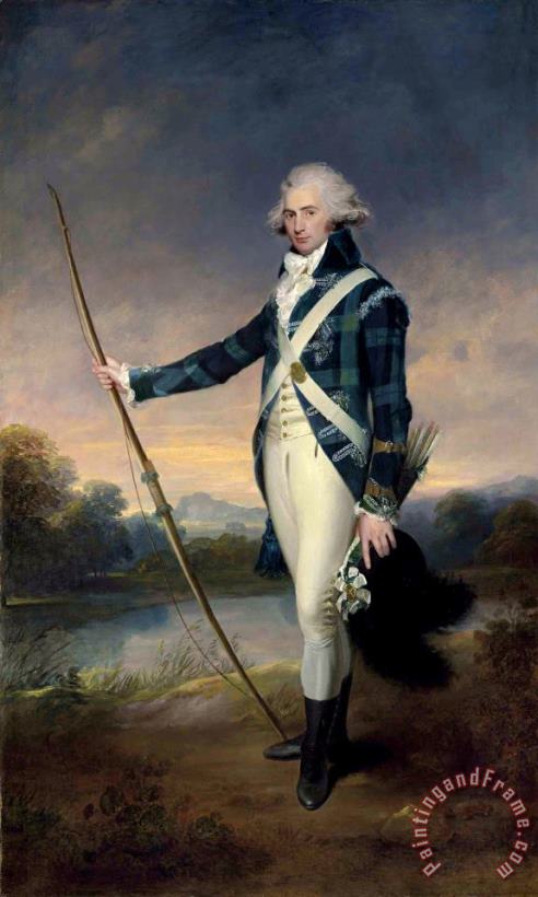 Sir William Beechey George Douglas, 16th Earl of Morton Art Painting