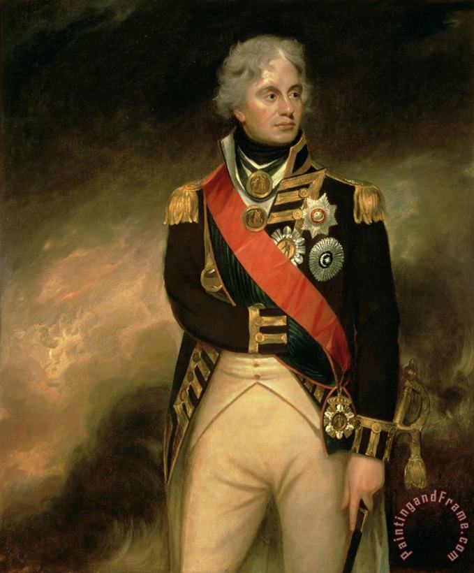 Sir William Beechey Horatio Viscount Nelson Art Painting
