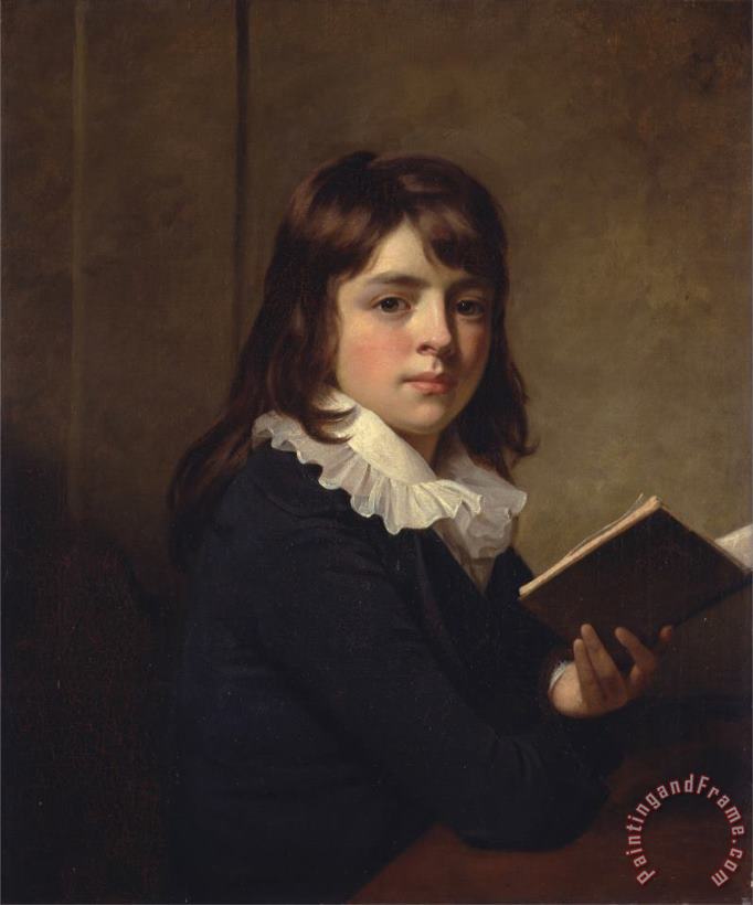 Portrait of a Boy, 1790 painting - Sir William Beechey Portrait of a Boy, 1790 Art Print