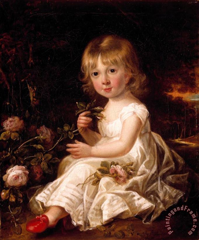 Sir William Beechey Portrait of a Young Girl Art Painting