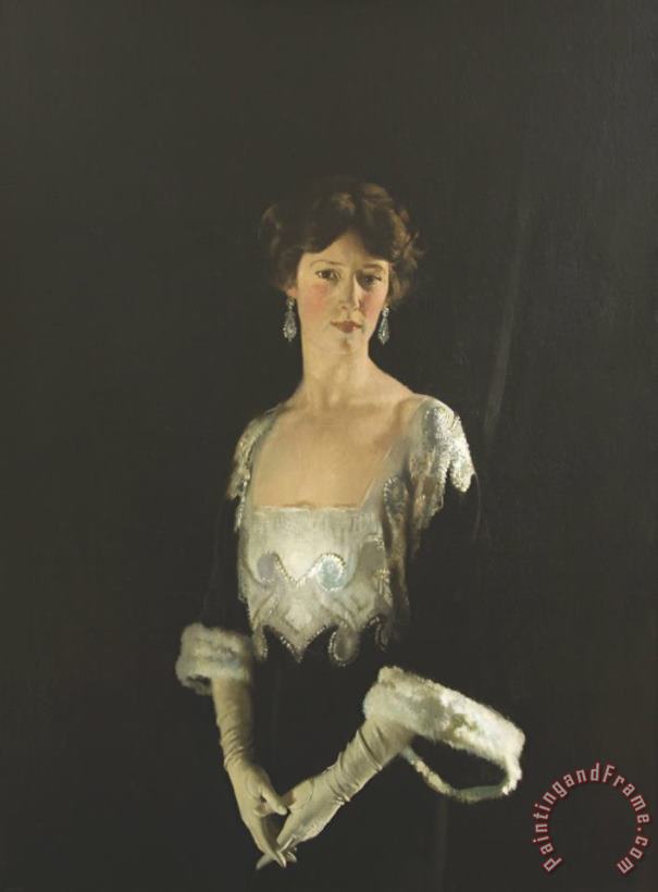 Sir William Newenham Montague Orpen Portrait of Rose 4th Marchioness of Headfort Art Painting