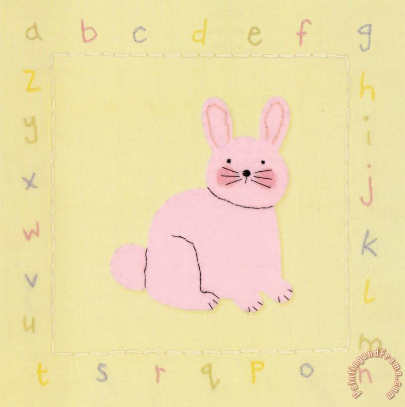 Alphabet Animals III painting - Sophie Harding Alphabet Animals III Art Print