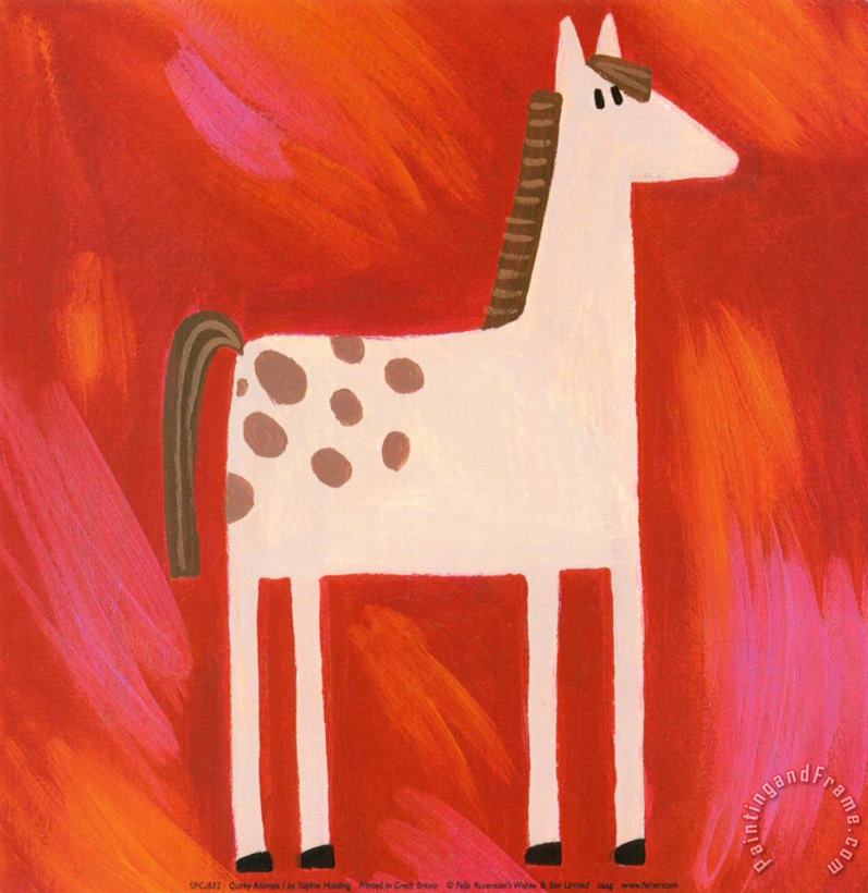 Sophie Harding Quirky Animals I Art Painting