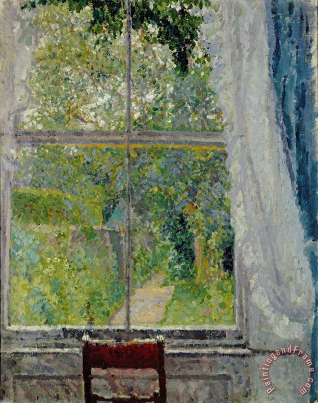 View from a Window painting - Spencer Frederick Gore View from a Window Art Print