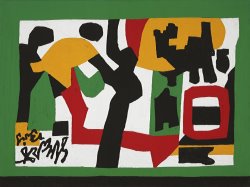 Stuart Davis Punch Card Flutter No. 3