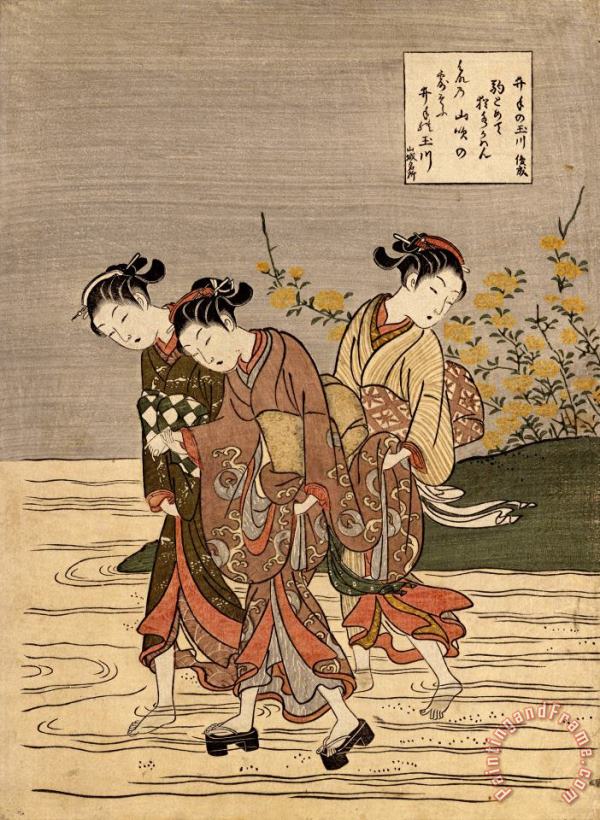 Suzuki Harunobu The Jewel River at Ide Art Painting