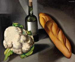 tamara de lempicka Bouteille Et Chou Fleur
