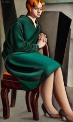 tamara de lempicka Femme Assise, 1925