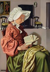 tamara de lempicka La Liseuse I