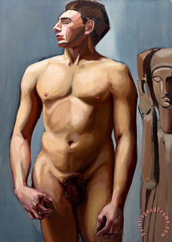tamara de lempicka Nu Masculin, 1924 Art Painting