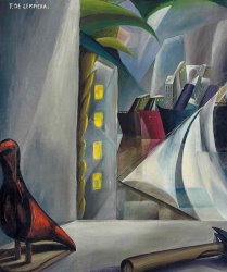 tamara de lempicka Un Port Sous La Lune