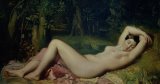 Sleeping Nymph by Theodore Chasseriau