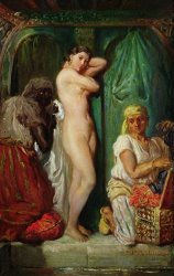 Theodore Chasseriau The Bath in the Harem