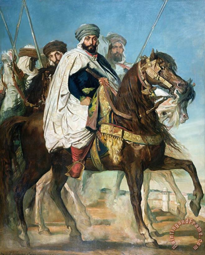 The Last Caliph of Constantine painting - Theodore Chasseriau The Last Caliph of Constantine Art Print